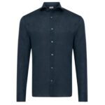 Gentiluomo Scampia Fashion Fit Overhemd Navy