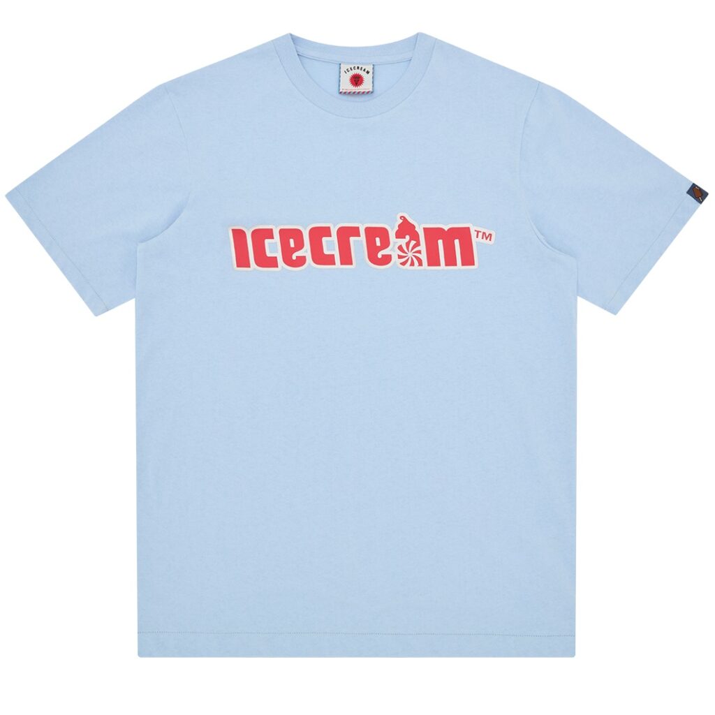 Icecream Soft Serve T-shirt Licht Blauw