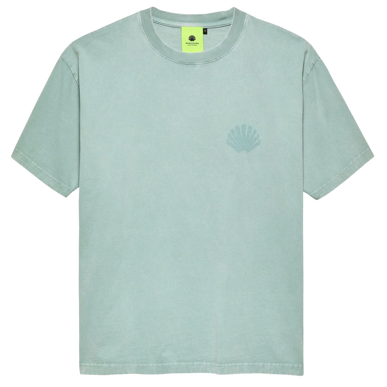 New Amsterdam Surf Association Chop T-shirt Licht Groen
