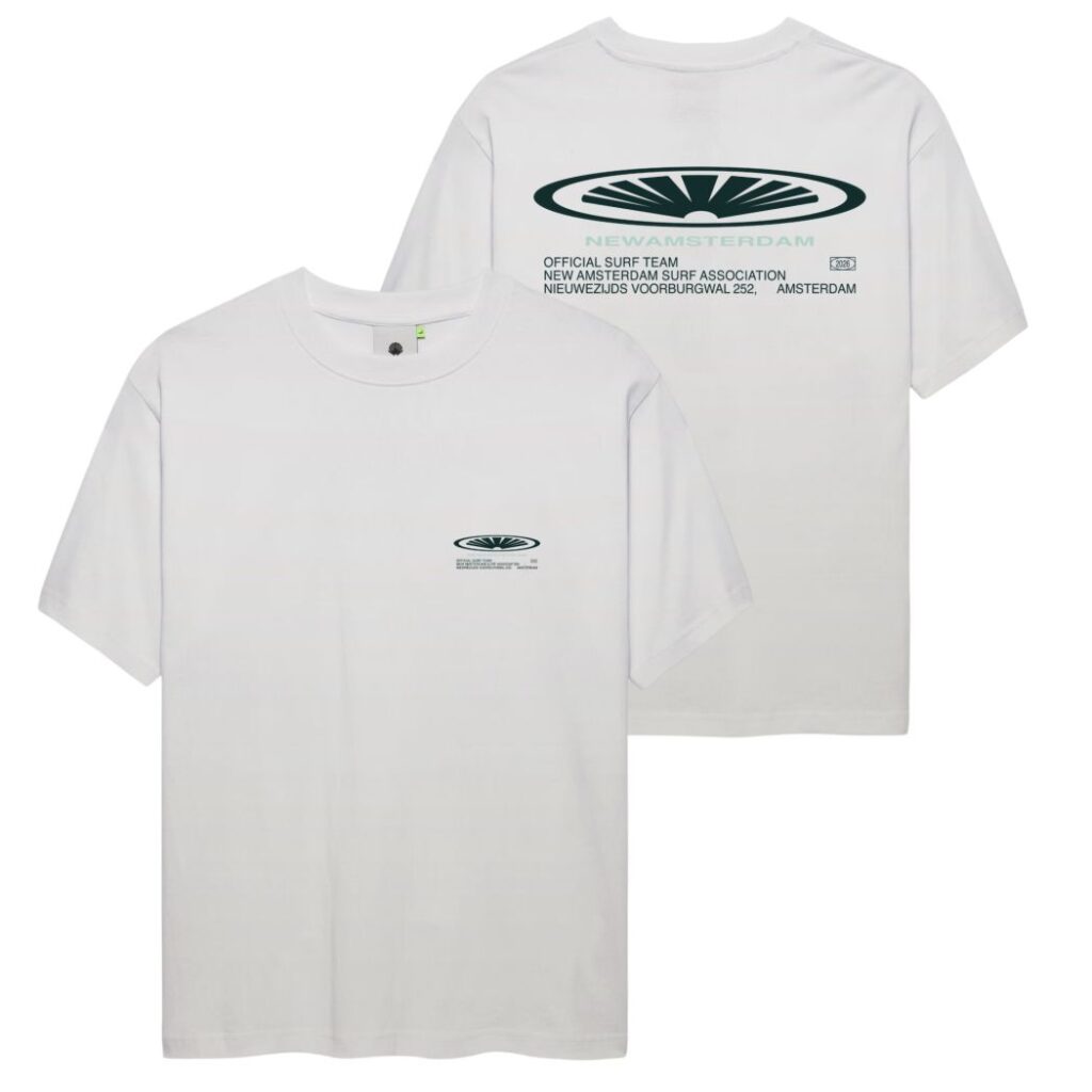 New Amsterdam Surf Association Shaper T-shirt Wit