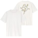 Olaf Dotted Monogram T-shirt Wit