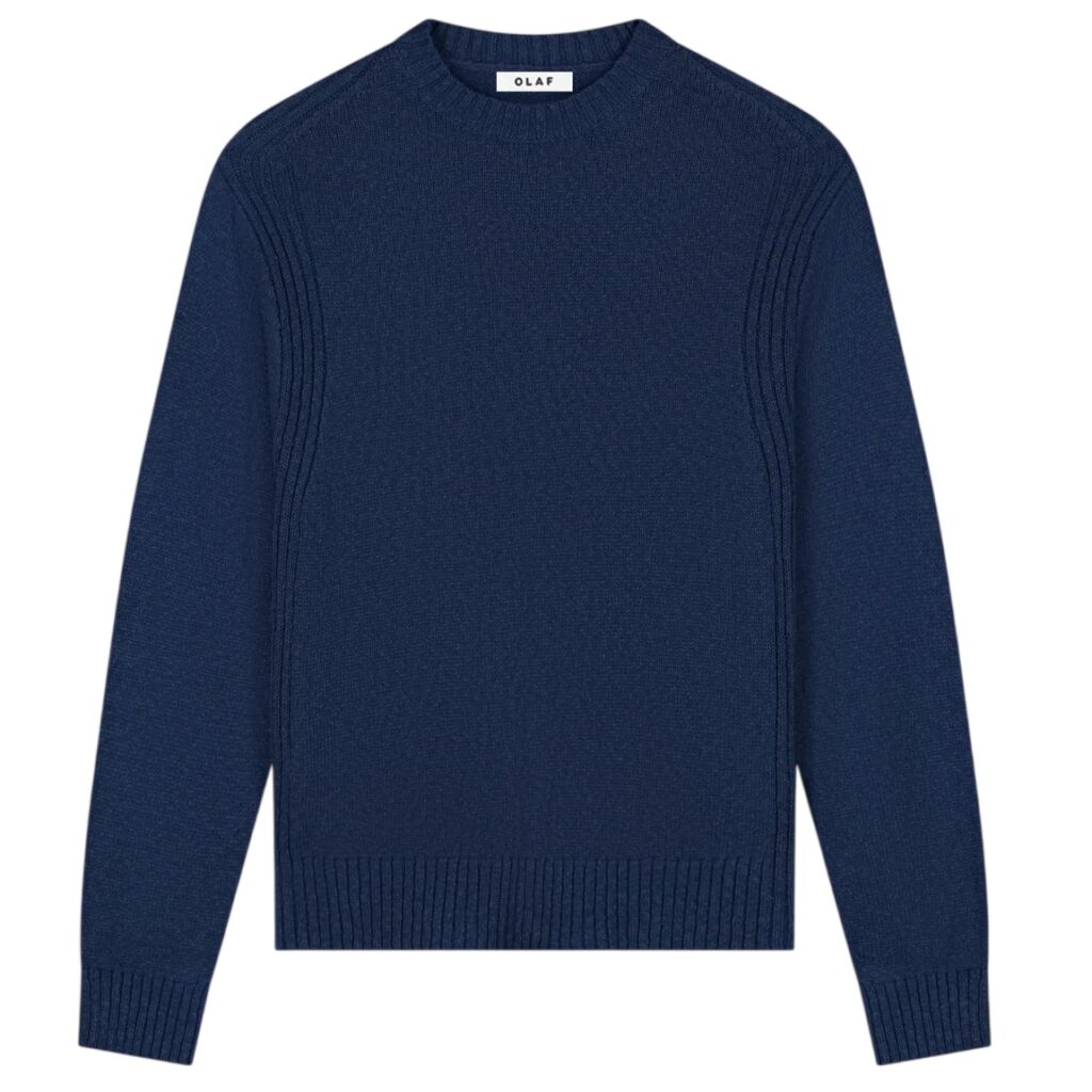 Olaf Essential Knitted Sweater Navy