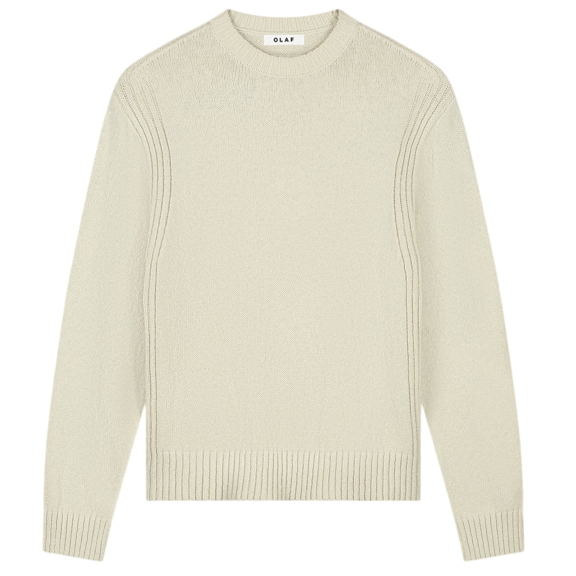 Olaf Essential Knitted Sweater Off White