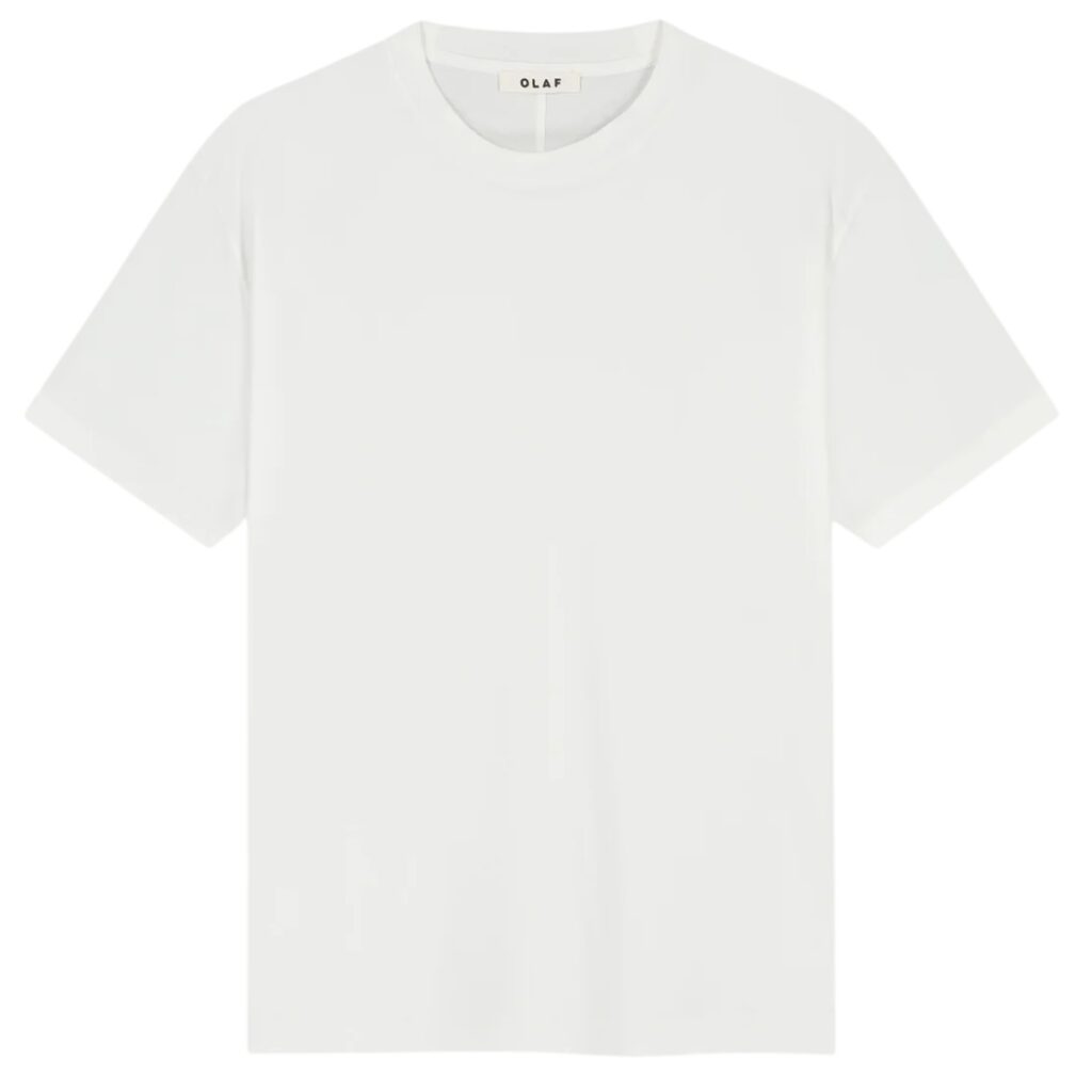 Olaf Monogram Boxy T-shirt Wit