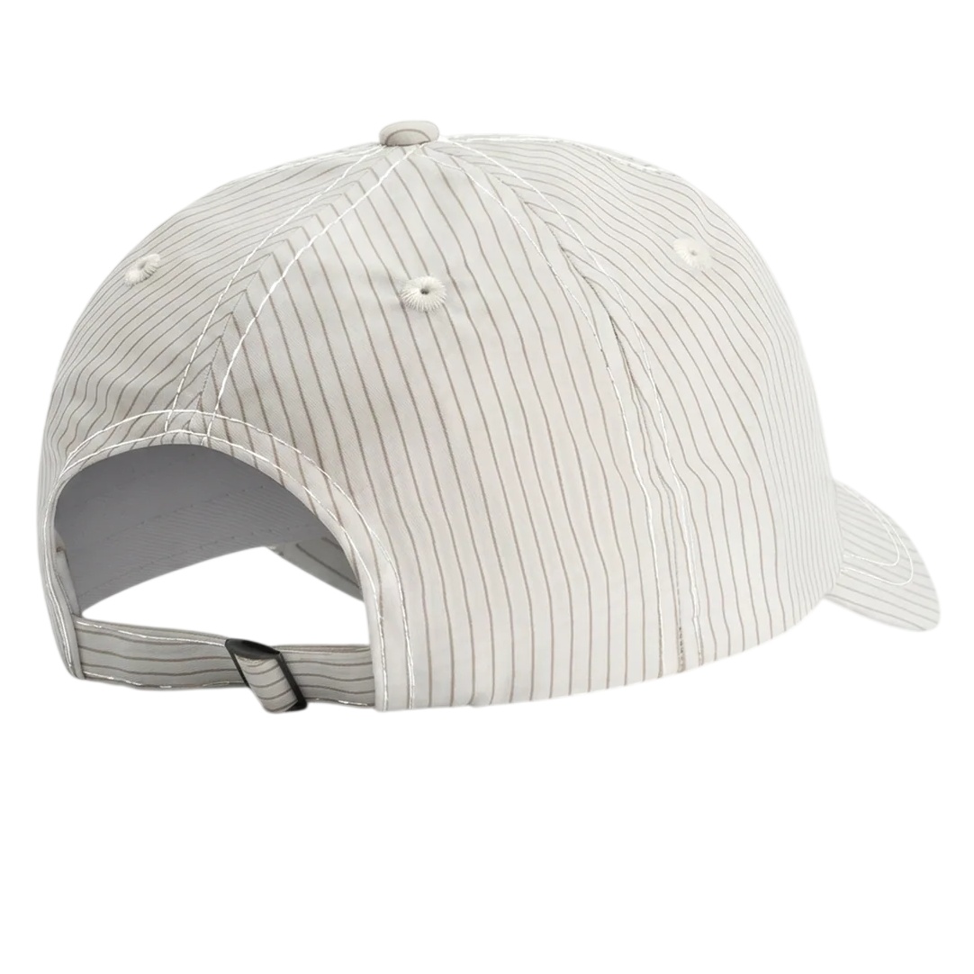 Olaf Stripe 5 Panel Cap Off White