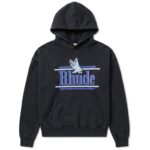 Rhude Rossa Hoodie Zwart
