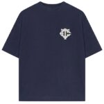 The Couture Club Applique Monogram Emblem T-shirt Navy