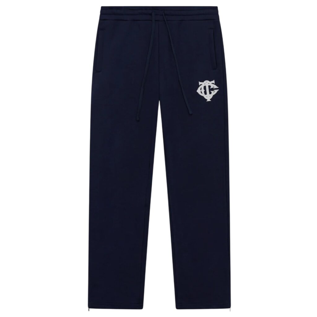 The Couture Club Heavyweight Monogram Applique Emblem Trainingsbroek Navy