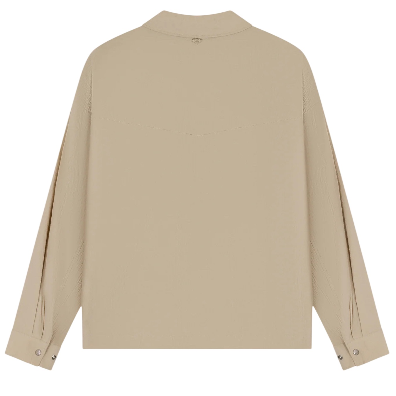 The Couture Club Textured Overhemd Beige