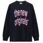 The New Originals Big Logo Longsleeve T-shirt Navy