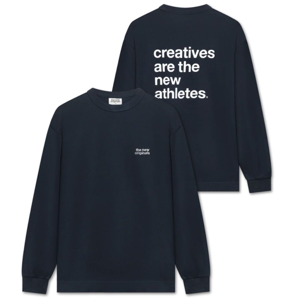The New Originals CATNA Longsleeve T-shirt Navy