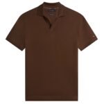 Tommy Hilfiger Collar Intrest Polo Bruin