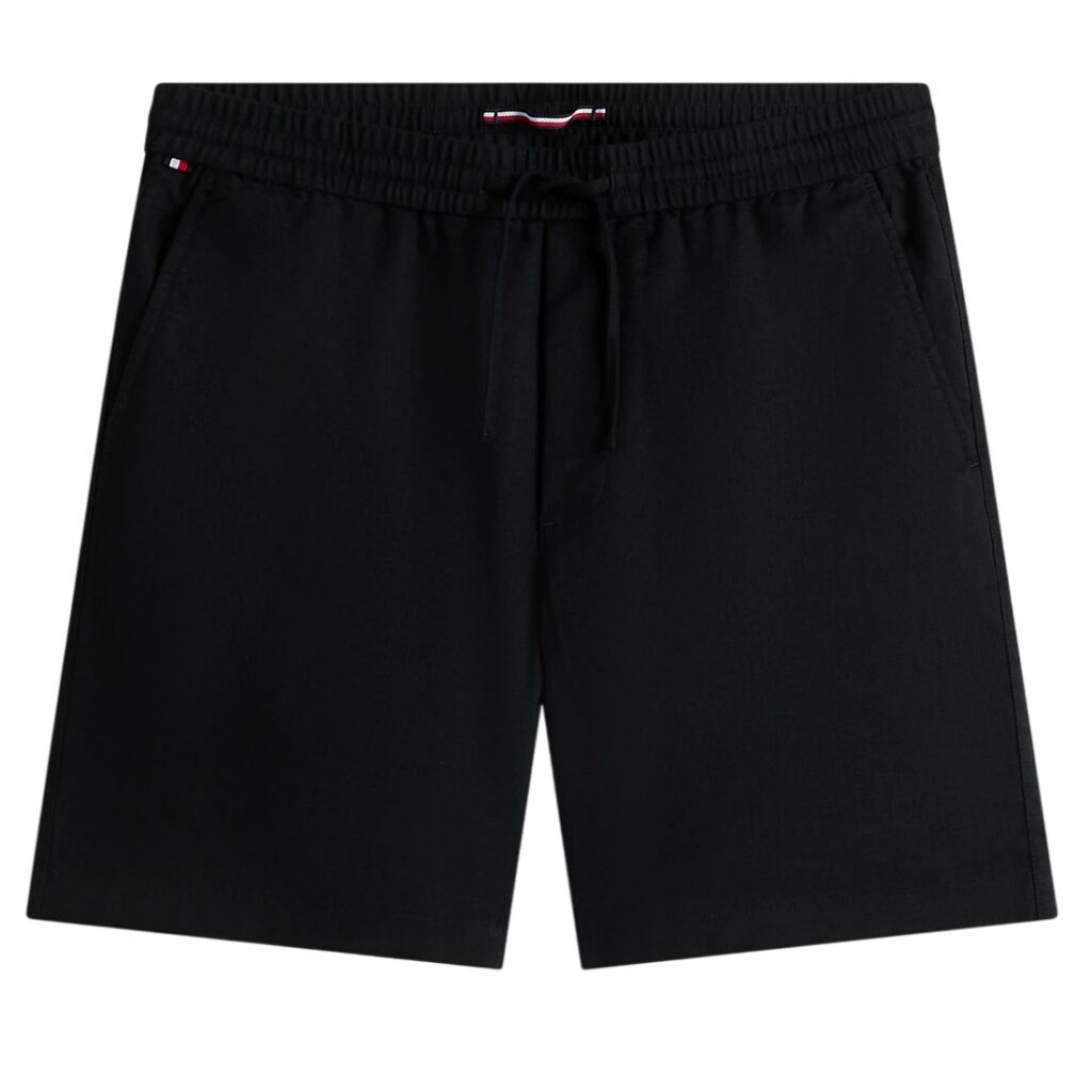 Tommy Hilfiger Dover Sorona Linen Korte Broek Zwart