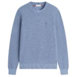 Tommy Hilfiger Essential Structure Sweater Blauw