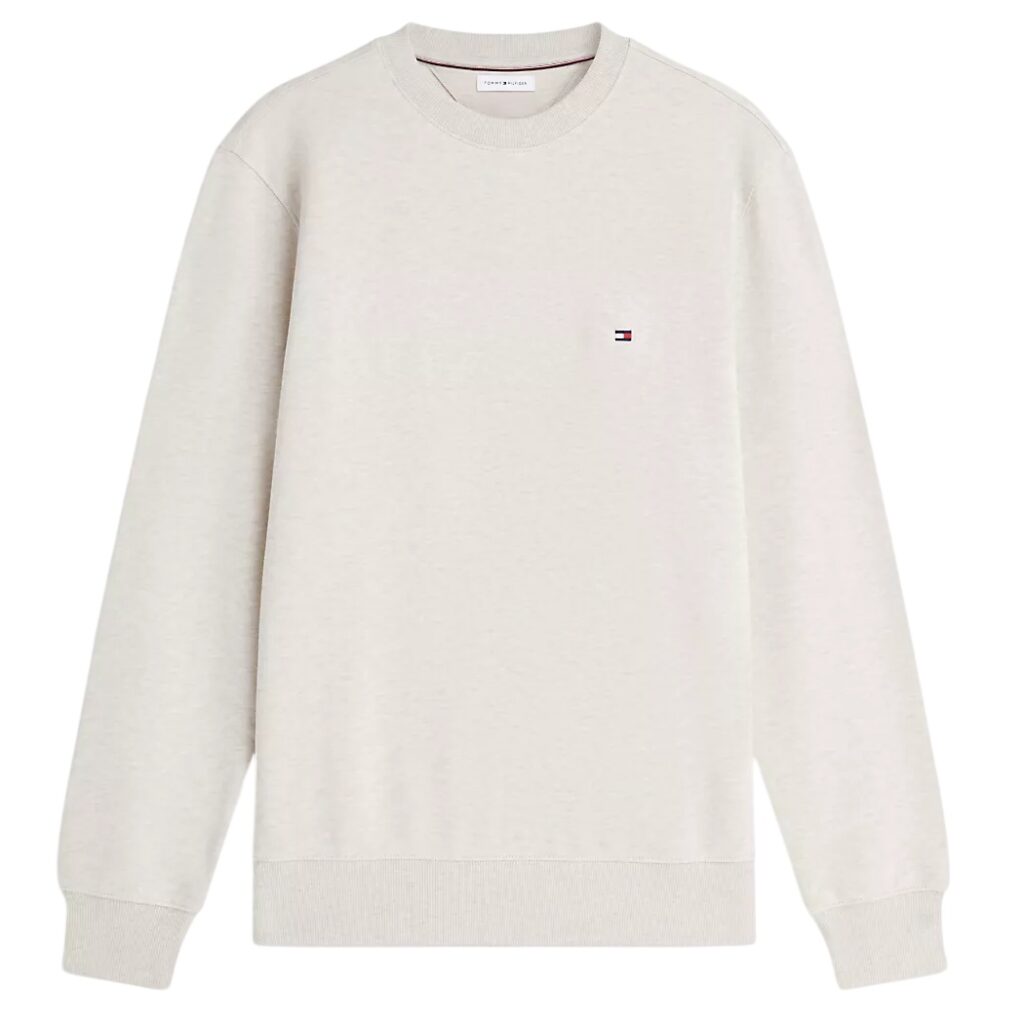 Tommy Hilfiger Essential Terry Sweater Off White