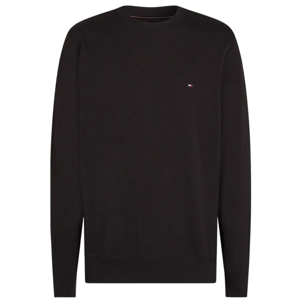 Tommy Hilfiger Essential Terry Sweater Zwart