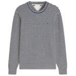 Tommy Hilfiger Structured Yarn Dyed Sweater Navy/Wit