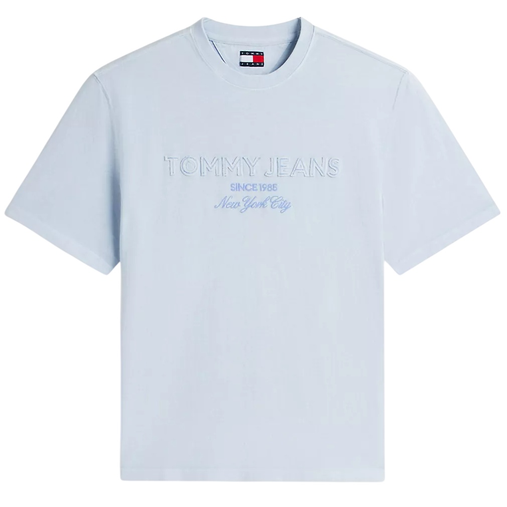Tommy Jeans 90s New Classics T-shirt Licht Blauw