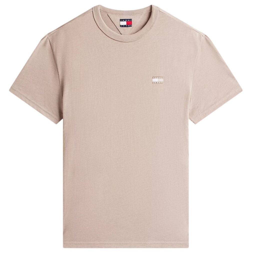 Tommy Jeans Badge T-shirt Beige