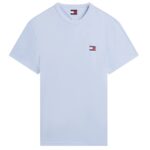 Tommy Jeans Badge T-shirt Licht Blauw