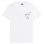 Tommy Jeans Regular City Sign T-shirt Wit