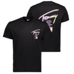 Tommy Jeans Regular City Sign T-shirt Zwart