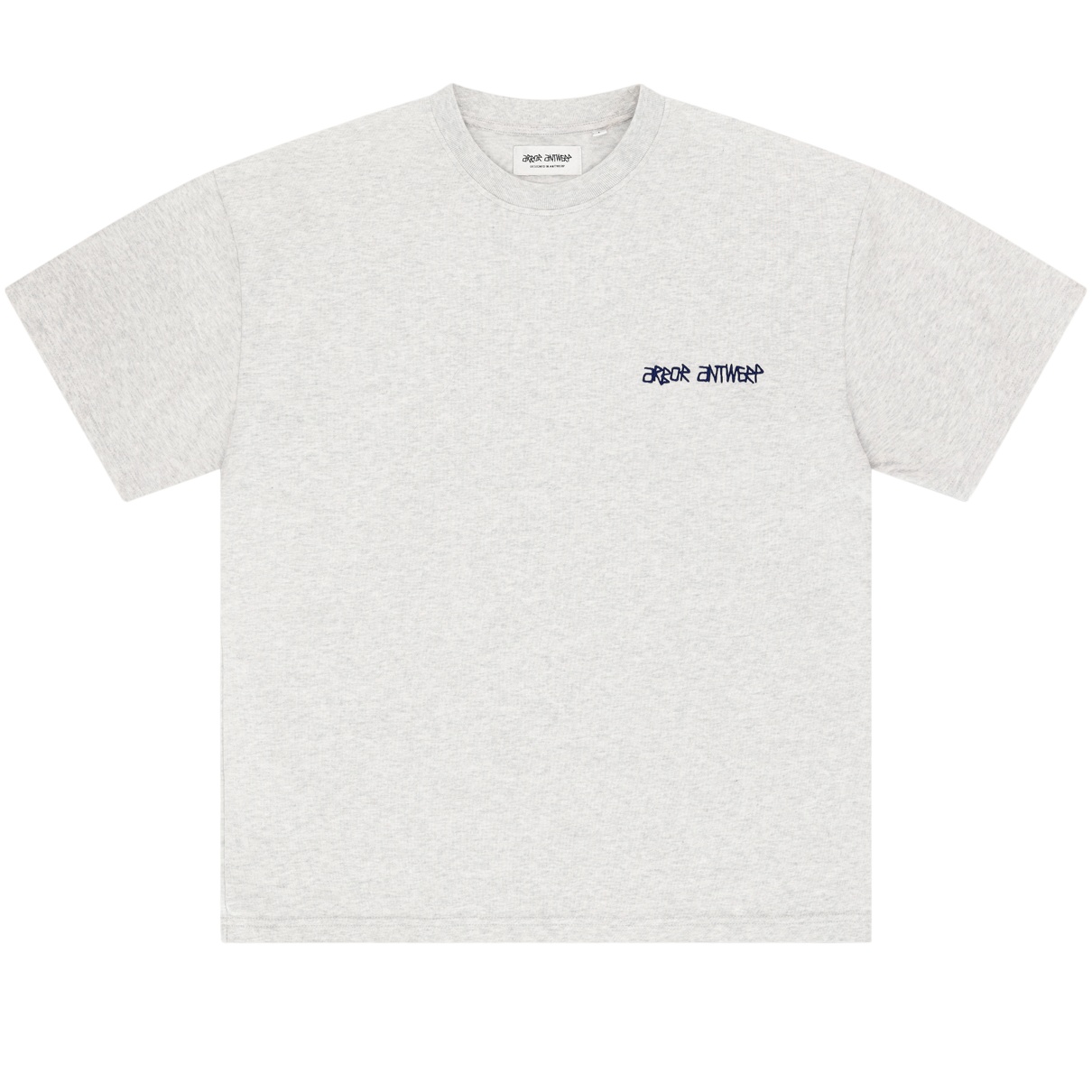 Arbor Antwerp Flower Quartet T-shirt Grijs