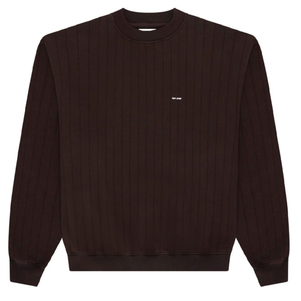 Arbor Antwerp Needle Drop Sweater Bruin