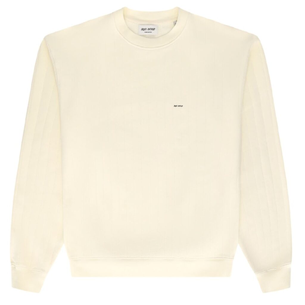 Arbor Antwerp Needle Drop Sweater Off White