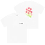 Arbor Antwerp Tulip Bloom T-shirt Wit