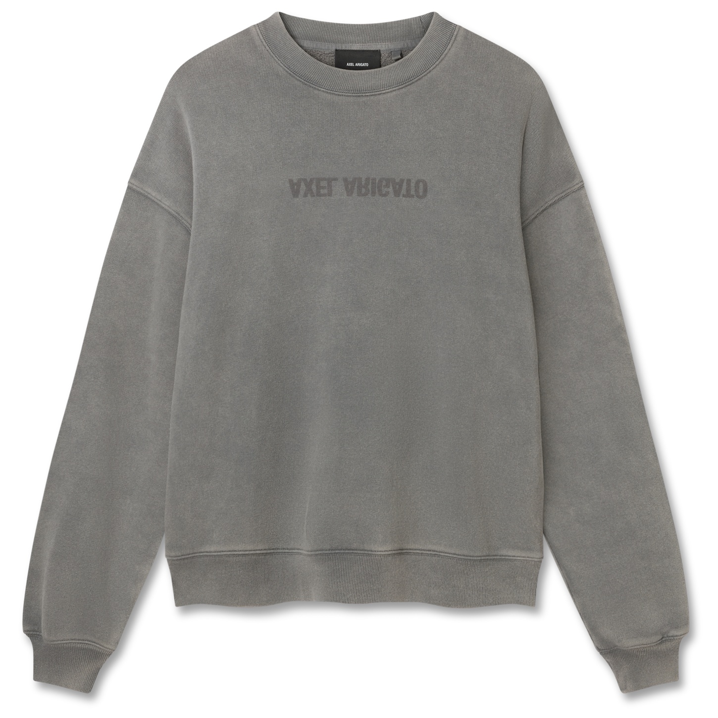 Axel Arigato Distort Washed Sweater Antraciet