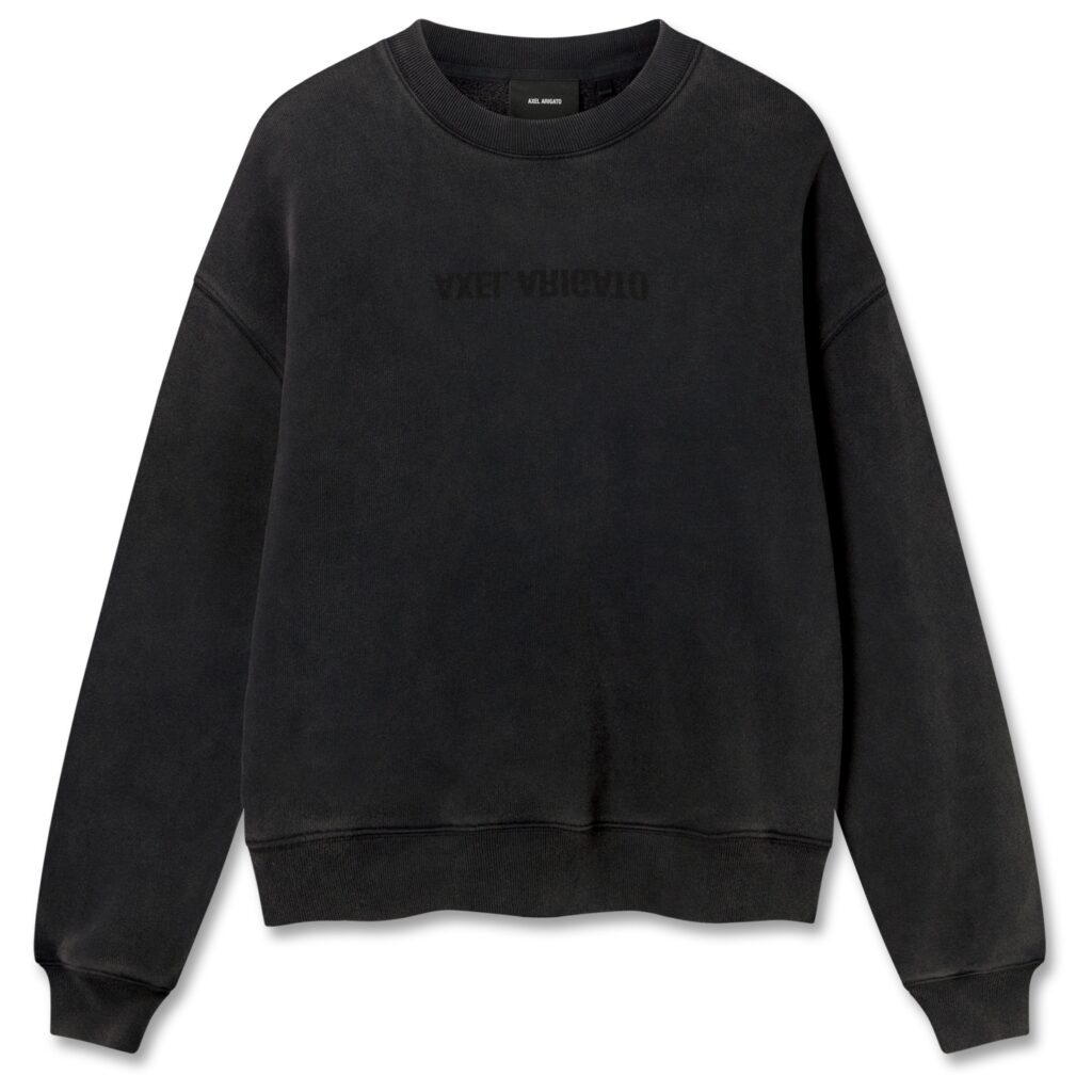 Axel Arigato Distort Washed Sweater Zwart