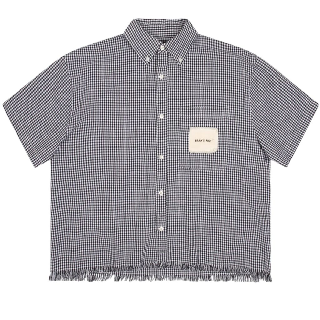 Bram's Fruit Distressed Farmer's Overhemd Zwart