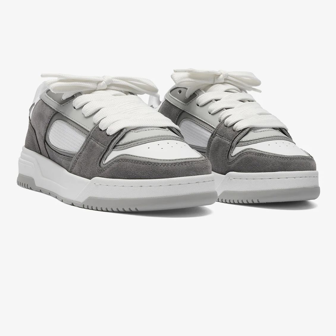 Cleens Lay Up Sneaker Grijs/Wit