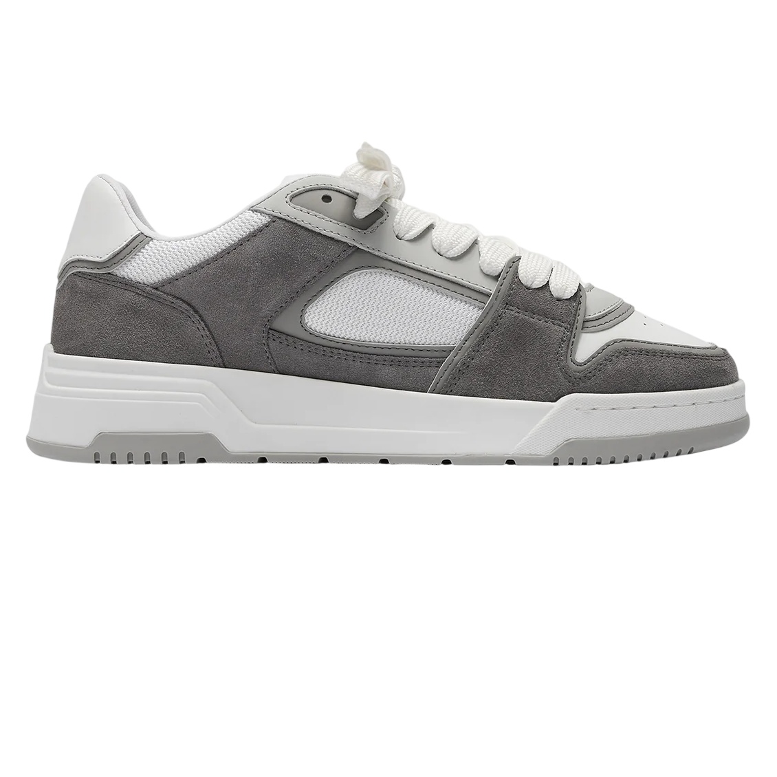 Cleens Lay Up Sneaker Grijs/Wit