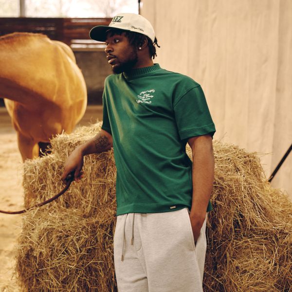 Croyez Country T-shirt Donker Groen