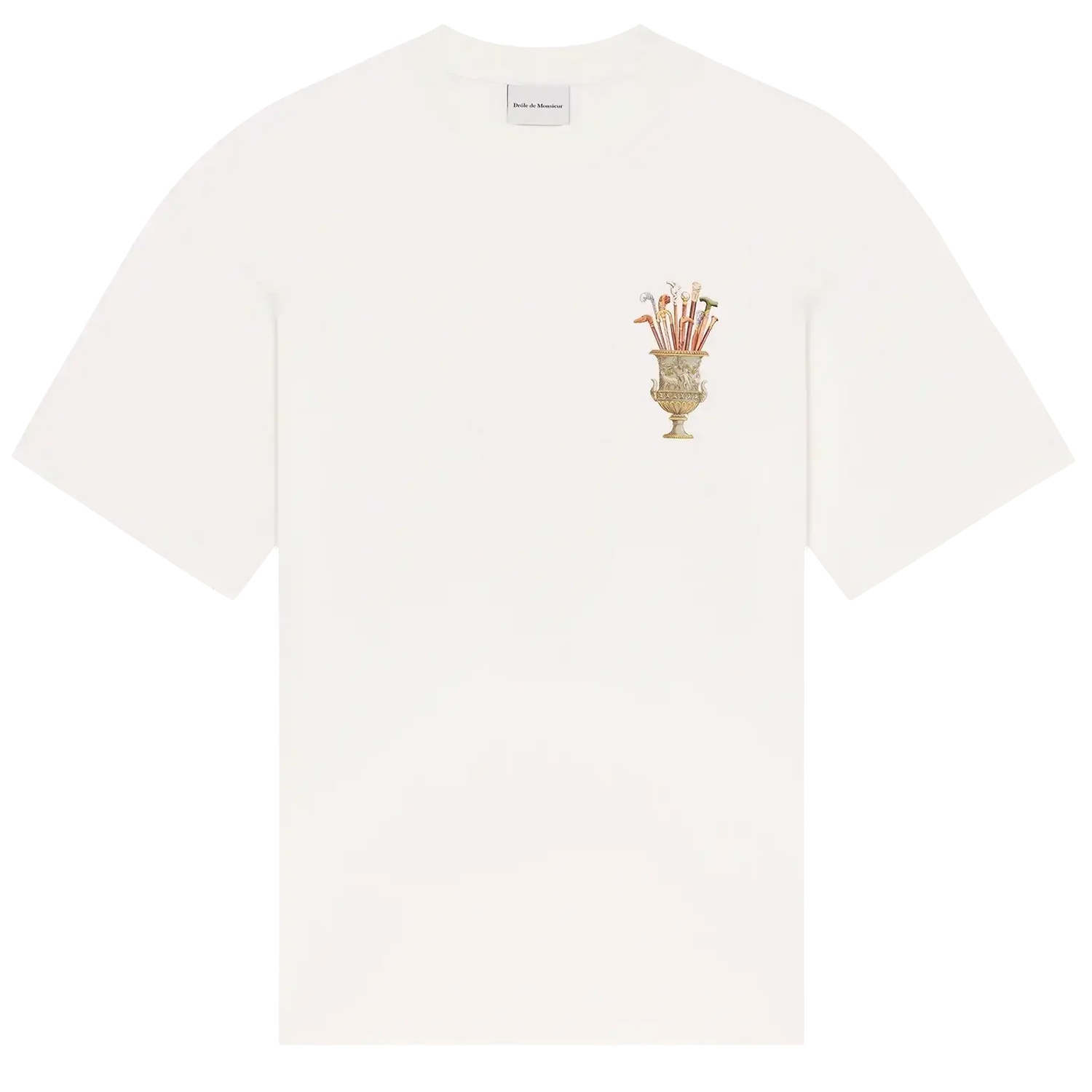 Drôle De Monsieur Cannes T-shirt Off White