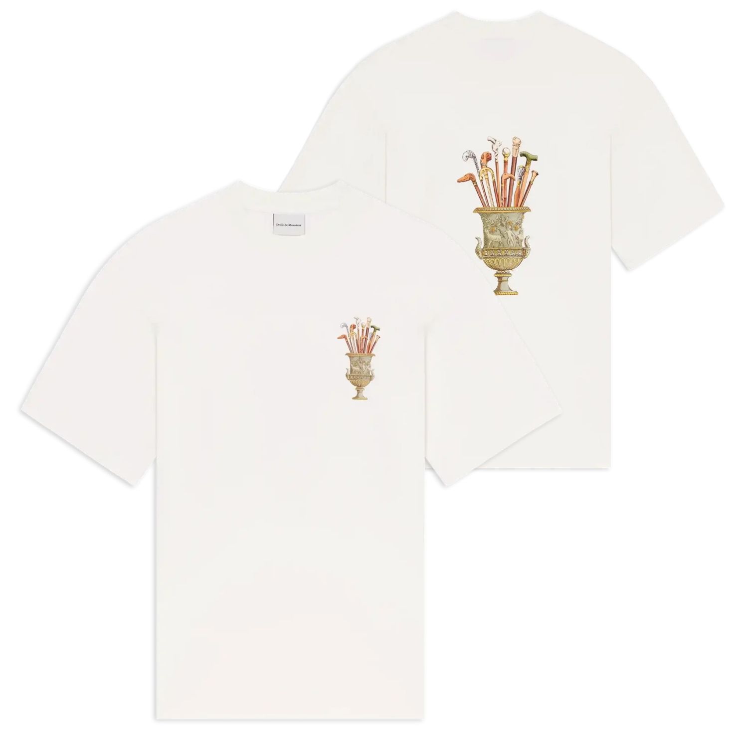 Drôle De Monsieur Cannes T-shirt Off White