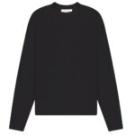 Fear Of God Essentials Signature Longsleeve T-shirt Zwart