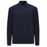 Genti Ryder Relaxed Overshirt Navy