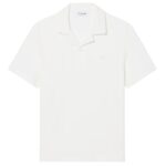Lacoste Classic Fit Textured Polo Off White