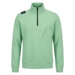 Ma.strum Edge Quarter Zip Sweater Groen