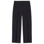 NN.07 Kay Relaxed Striped Broek Navy