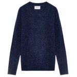 NN.07 Lee Wool Blend Sweater Navy