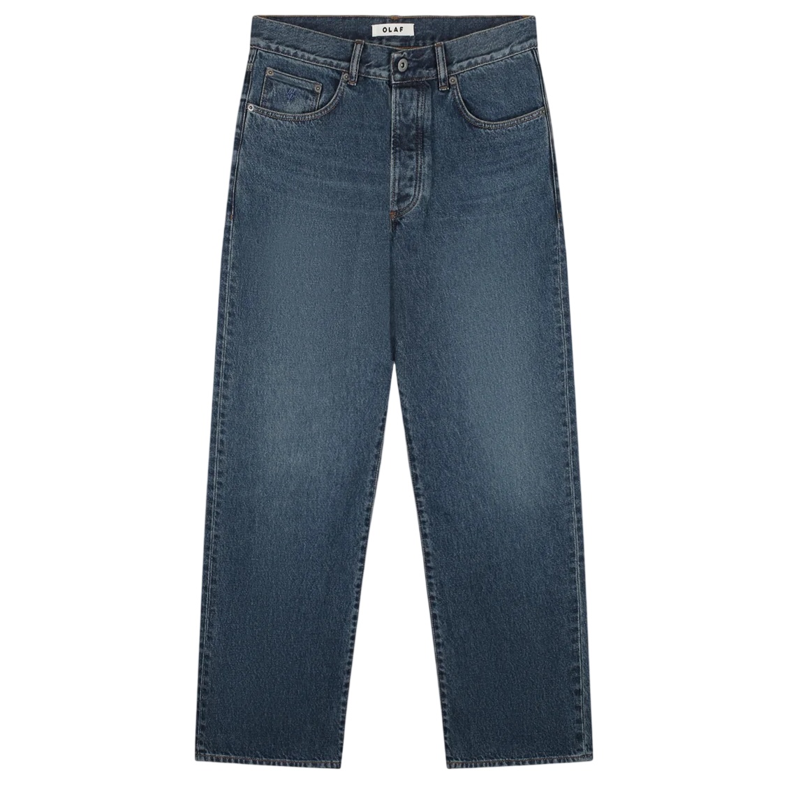 Olaf Regular Jeans Blauw