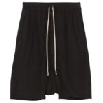 Rick Owens DRKSHDW Drawstring Pods Korte Broek Zwart