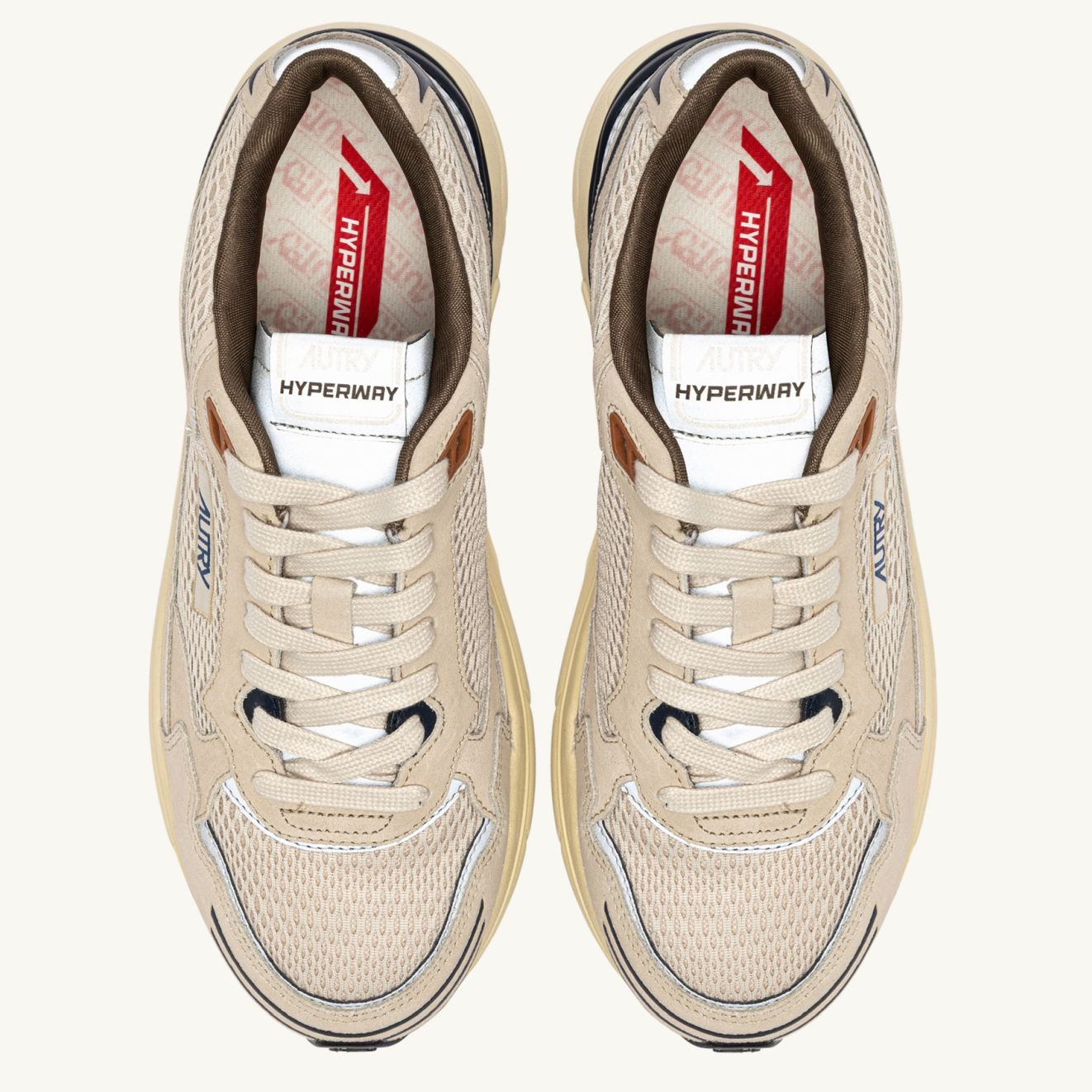 Autry Hyperway Low Sneaker Beige