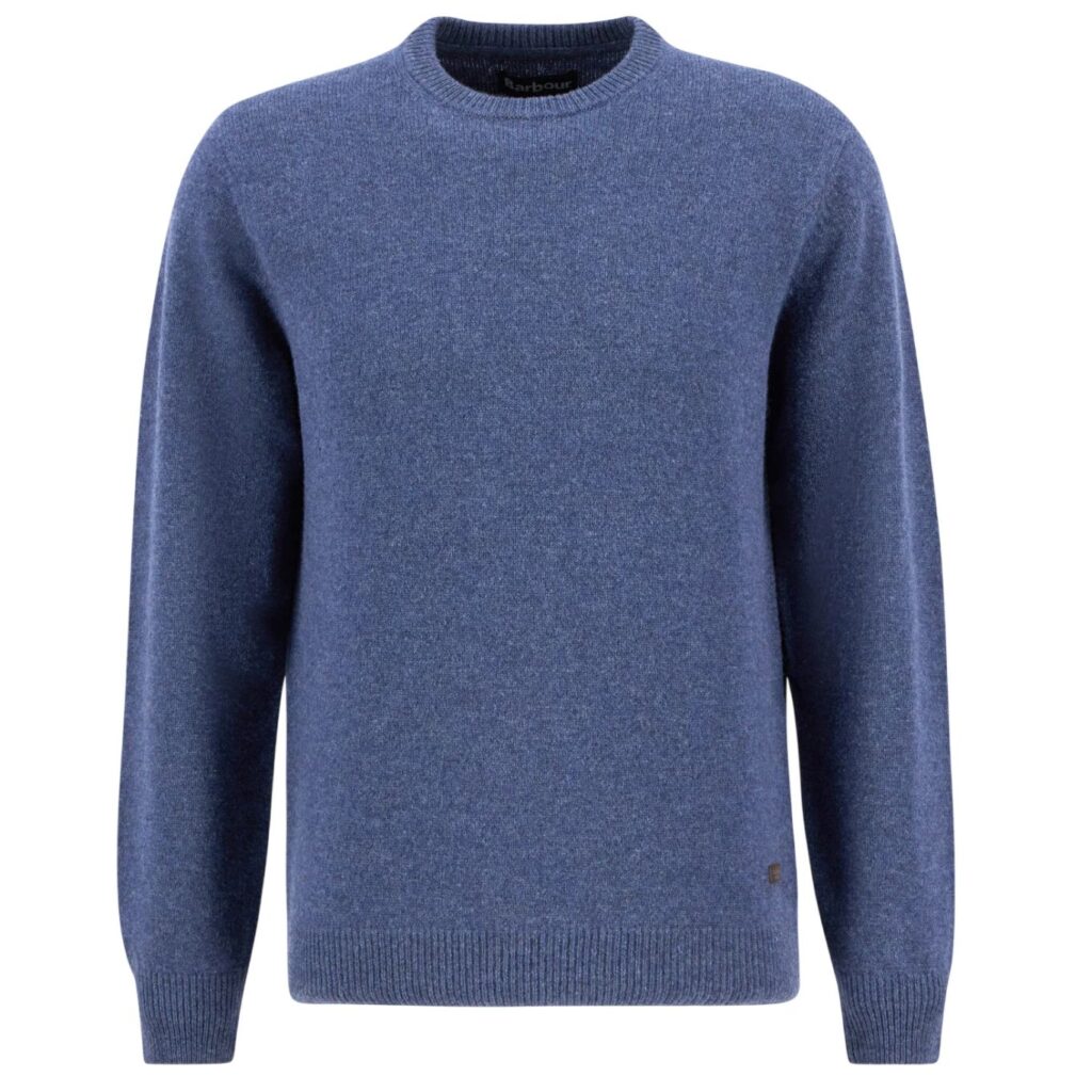Barbour Essential Patch Sweater Donker Blauw