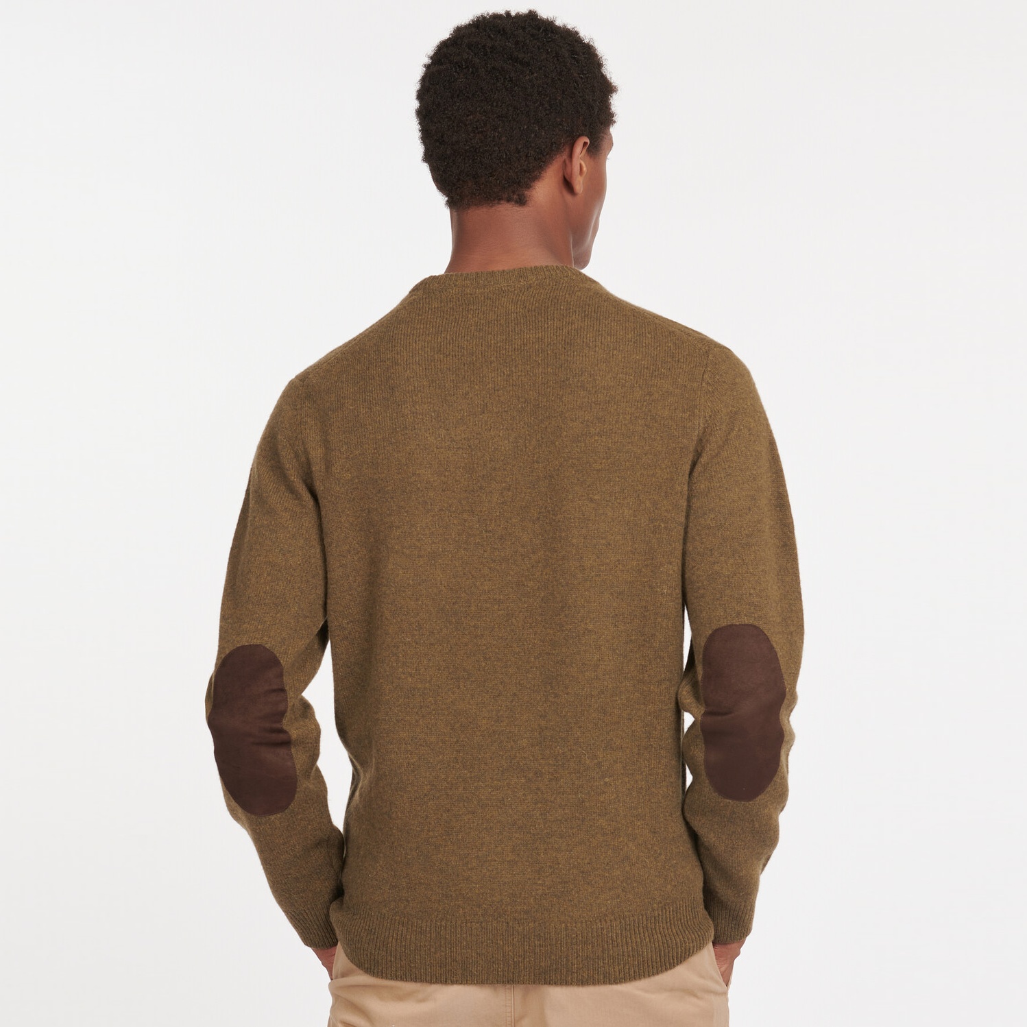 Barbour Essential Patch Sweater Donker Groen