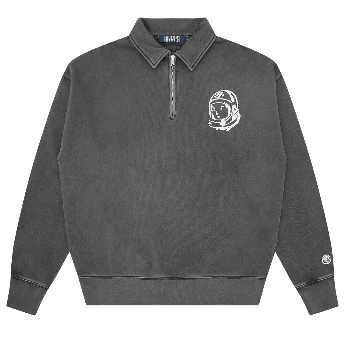 Billionaire Boys Club Arch Logo Washed Quarter Zip Sweater Zwart